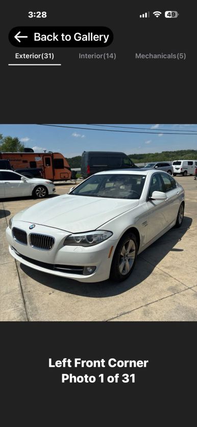 bmw 5 series 2012 WBAXH5C57CDW06384 image bmw 5 series 2012 WBAXH5C57CDW06384 image